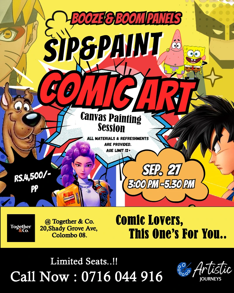 Comic Art Canvas Painting Workshop