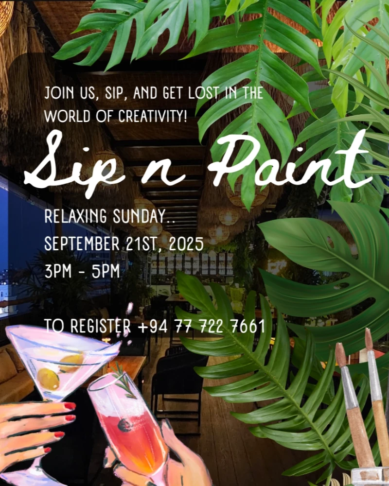 Sip & Paint @ Rooftop Jungle