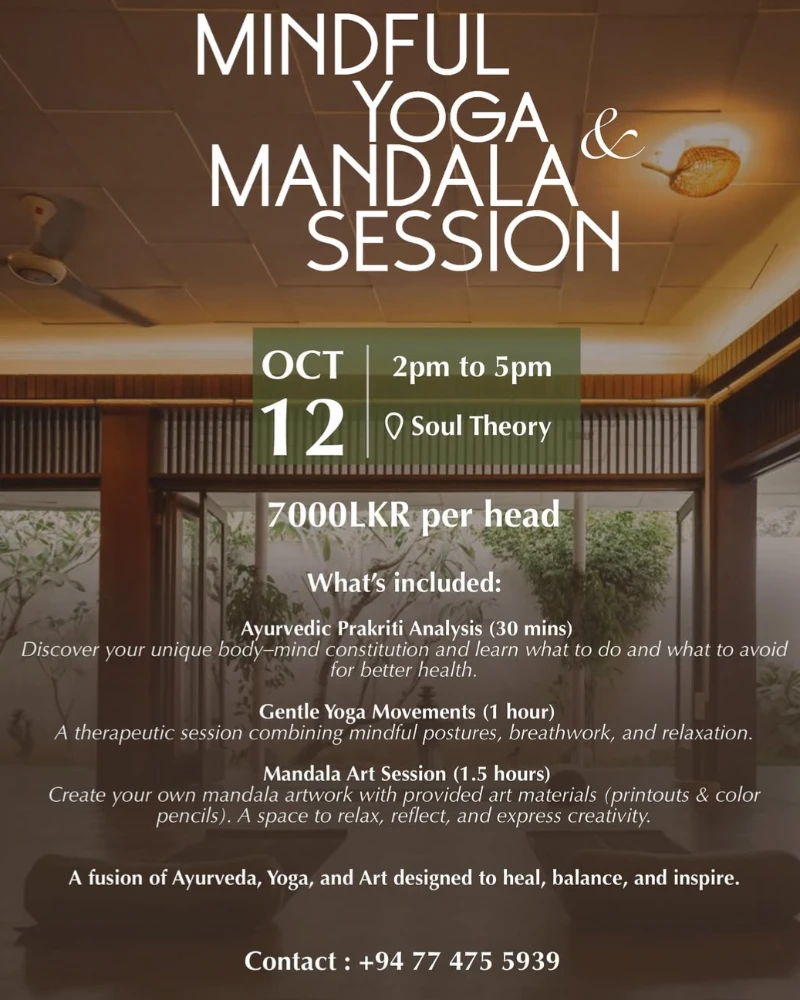 Yoga and Mandala Session
