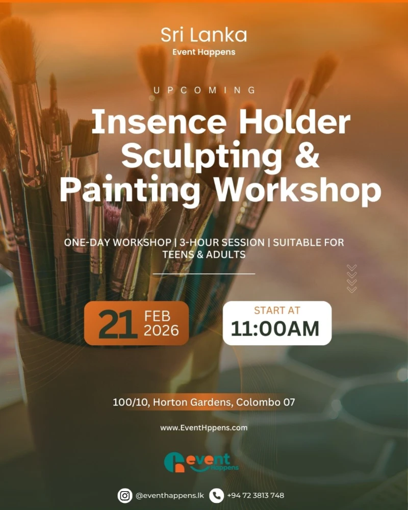 Insence Holder Sculpting & Painting Workshop