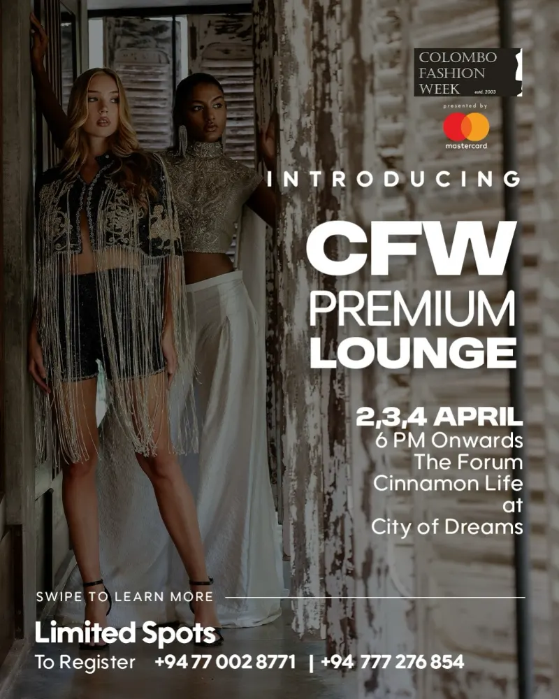 Colombo Fashion Week Premium Lounge