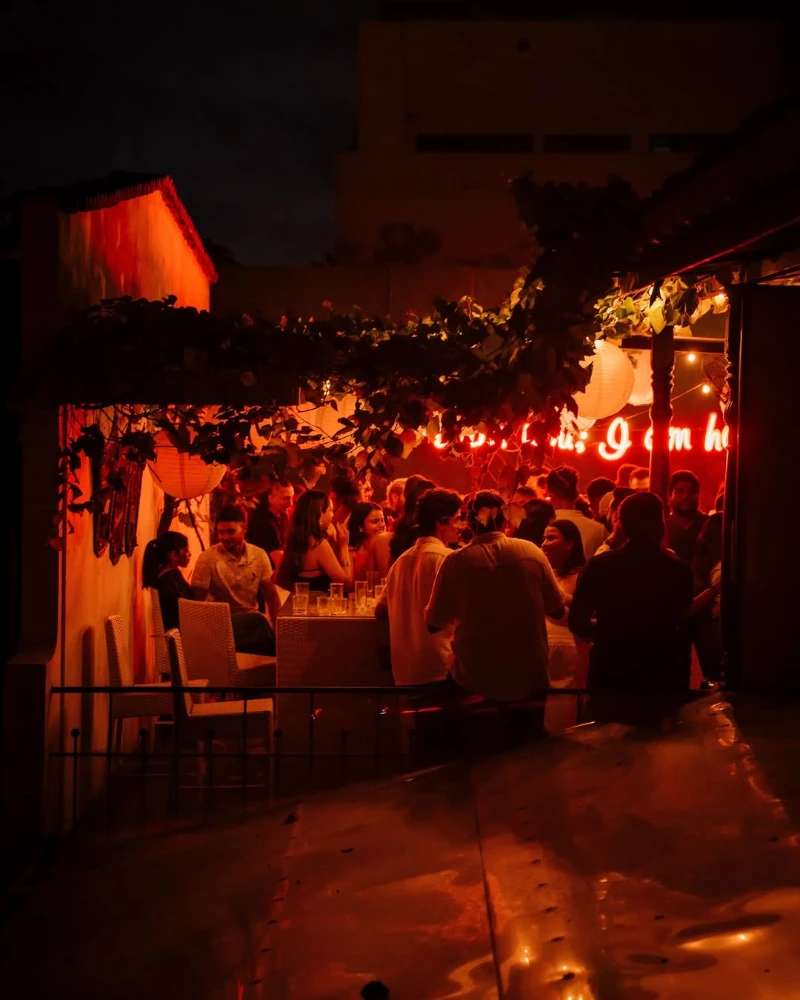 The Love Bar at Flamingo House